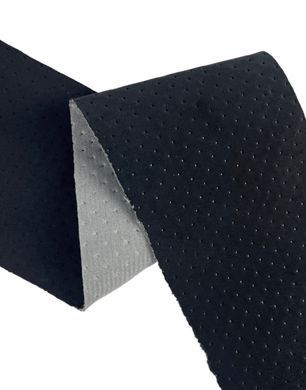 Велюр Trinity Ткань 415 (1,4м) Черный/Перфорация/На паралоне 3мм