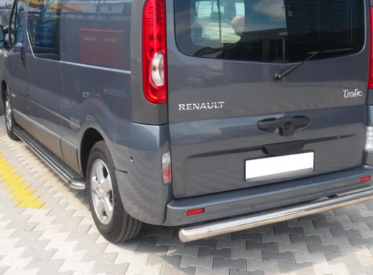 Захист заднього бампера RenaultTrafic 2001- Can Otomotiv (Задня дуга)