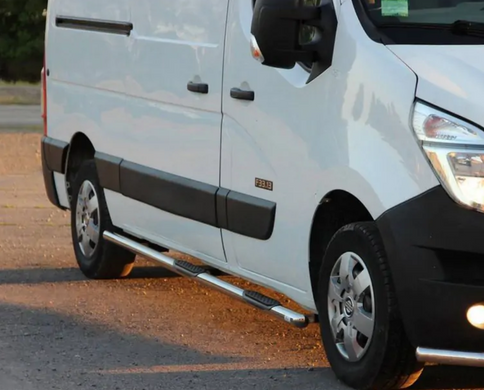 Захист бокових порогів Mercedes Sprinter II 2016- (Довга База / L3)