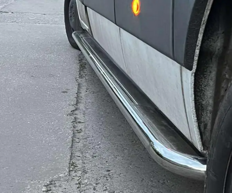 Захист бокових порогів Renault Master 2010 - (Середня База / L2)