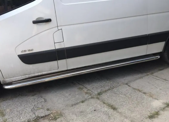 Захист бокових порогів Renault Master 2010 - (Середня База / L2)